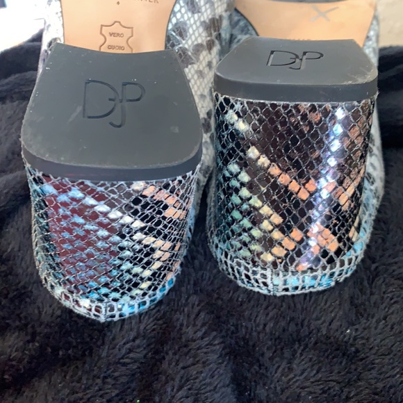 Donald J Pliner open toe rainbow sandal heel - Picture 4 of 6